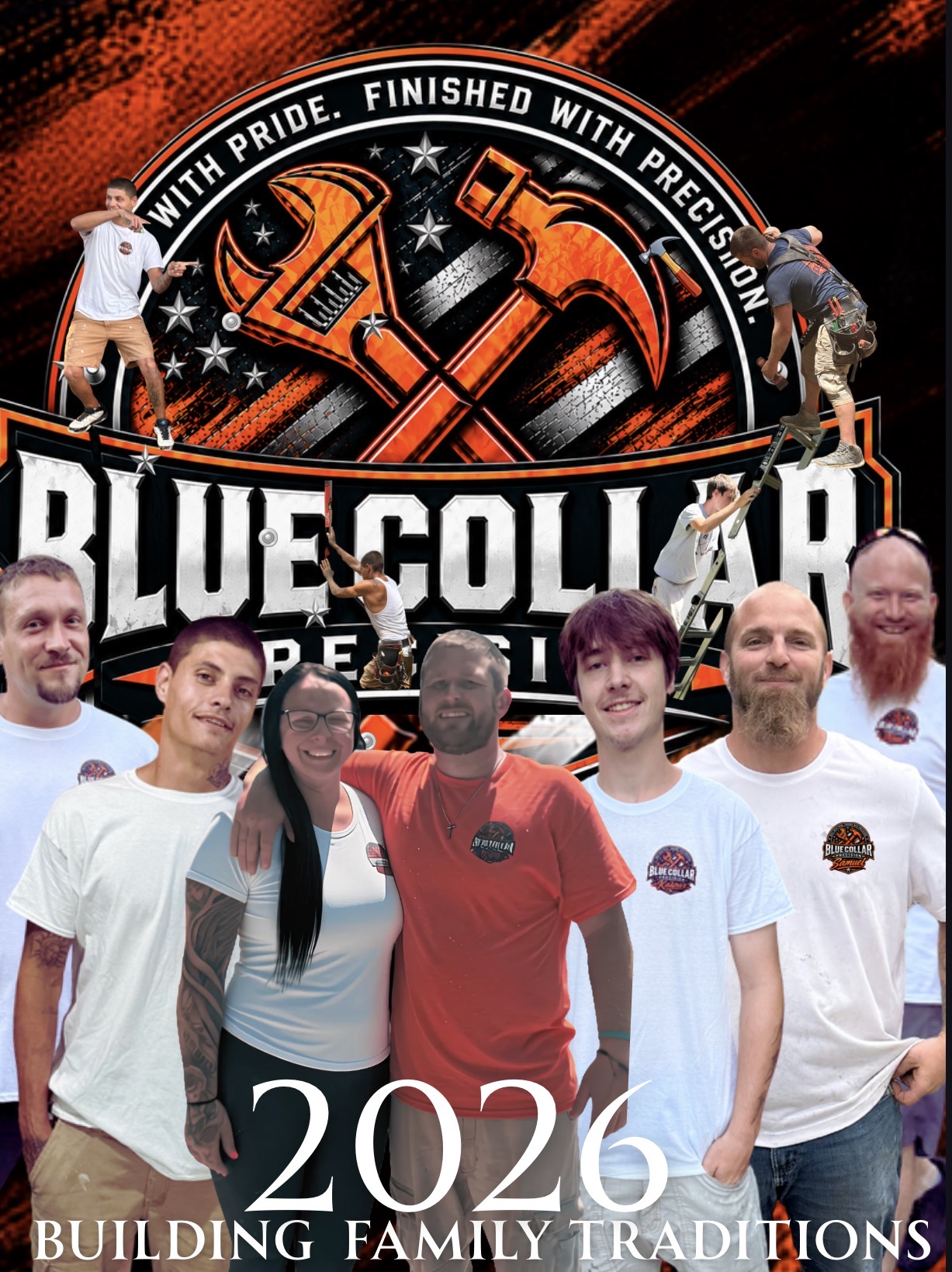 The Blue Collar Precision team — Building Family Traditions, 2026